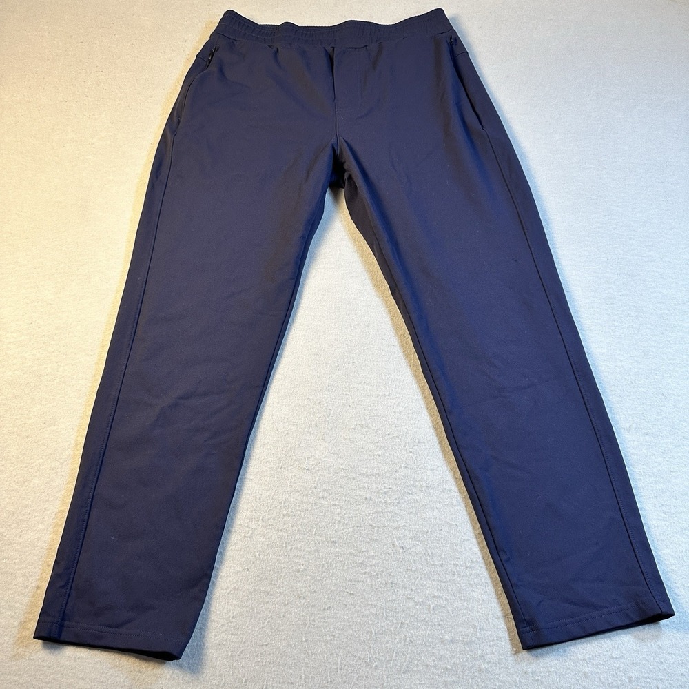 Public Rec All Day Every Day Pants Navy Mens Stretch Casual Travel 34x30